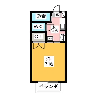リーウス11【2階】の間取り