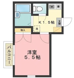 メゾン・ド・ロコ【2階】の間取り