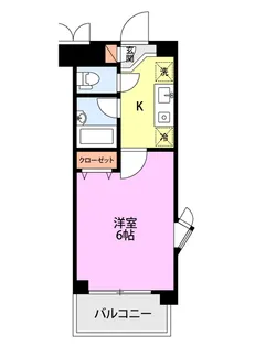 ワンノールK2【4階】の間取り