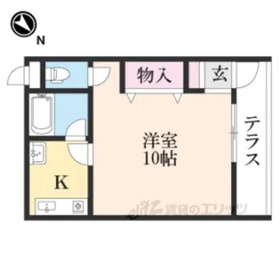 カーペンターハウス5【1階】の間取り
