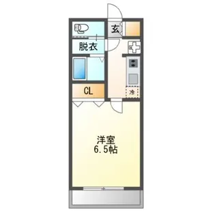 ラ シャルール千成【2階】の間取り