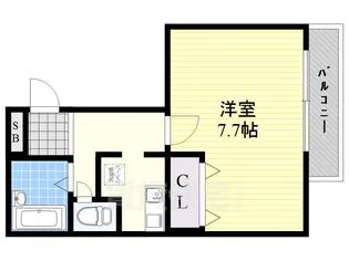 レーヴ西台【2階】の間取り