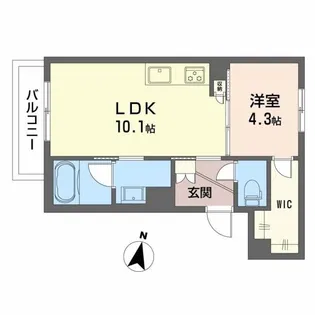 アンファング【2階】の間取り