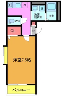 シャルム中葛西【3階】の間取り