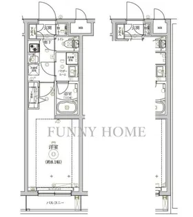 RELUXIA三宿池尻【3階】の間取り