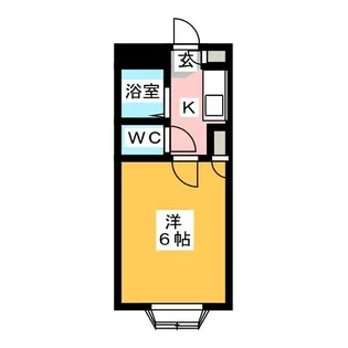 プレシャスコア武蔵浦和【3階】の間取り