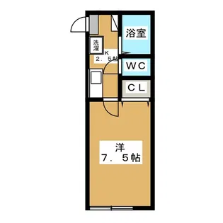 フォルトゥーナ【1階】の間取り