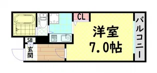 ミ・カーサ・サノ【4階】の間取り