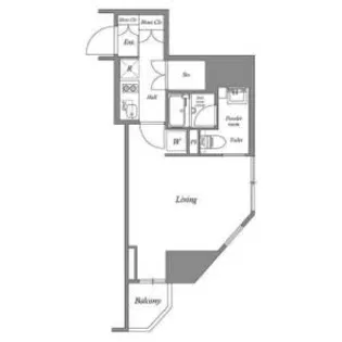 V-style入谷【2階】の間取り