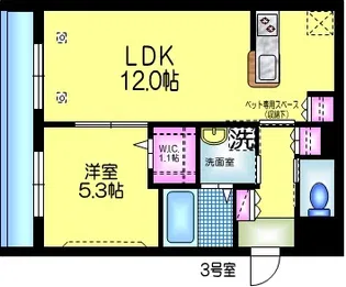 FELSEN【2階】の間取り