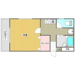 ルーナ・クレシェンテ【1階】の間取り