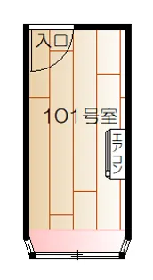 東京都文京区大塚3【アパート】の間取り