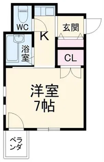 ステージ池下【4階】の間取り