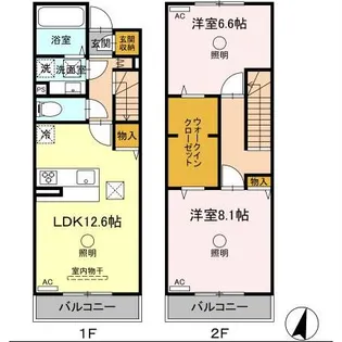 ブロリーの間取り