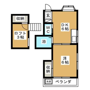 コーポ青葉【2階】の間取り