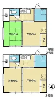 茨城県取手市宮和田【一戸建】の間取り