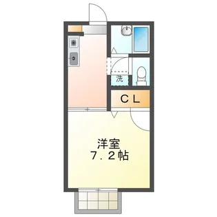 ファミール ファイブ【1階】の間取り