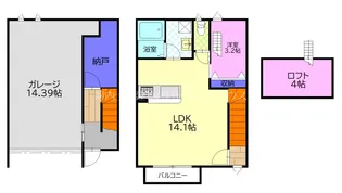 ミッレミリアの間取り