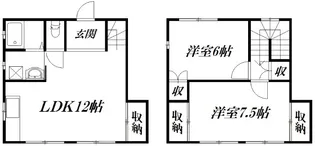 静岡県浜松市中央区初生町【一戸建】の間取り
