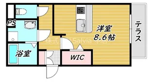 ベル・フルールtaka【1階】の間取り