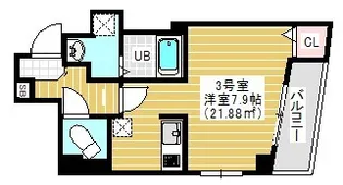 グラン・セントラル【4階】の間取り