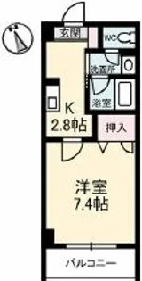 岡山県倉敷市昭和1【マンション】の間取り