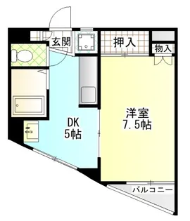 サンライズ松の郷【1階】の間取り