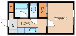 カクダメイツ【2階】の間取り