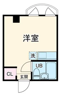 コスモマンション【2階】の間取り