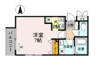 PARK SIDE 秀泉【3階】の間取り