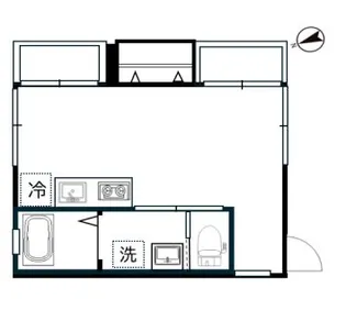 ティアラスビル【3階】の間取り
