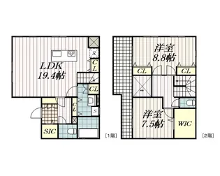 千葉県千葉市中央区弁天4【一戸建】の間取り
