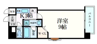 Yell Residence 横川新橋【5階】の間取り