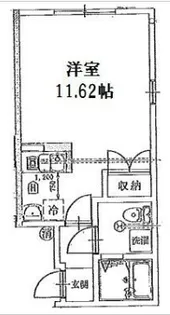スプリングス横浜吉野町【1階】の間取り