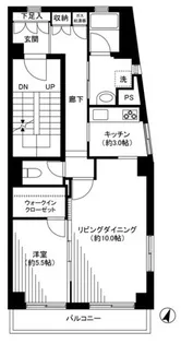 東京都荒川区東日暮里1【マンション】の間取り