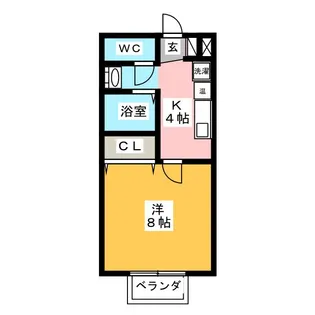 アバカス8【1階】の間取り