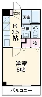 ヘルデンフィールズ【2階】の間取り
