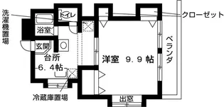 VIPちくさ【4階】の間取り