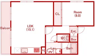 テラスレジデンス横浜妙蓮寺【1階】の間取り