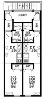 ラティス【2階】の間取り
