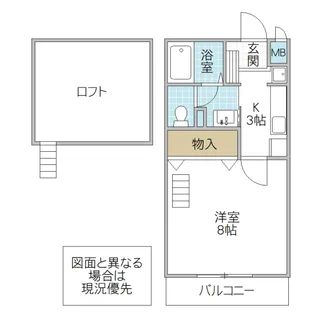 フォーライフヴィラ石川町【4階】の間取り