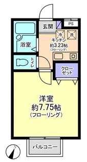 ラフィーネ【2階】の間取り