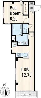 目白タウニー【1階】の間取り