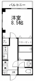 上野毛1137ビル【3階】の間取り