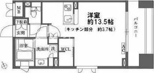 東京都大田区大森北1【マンション】の間取り