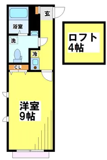 東京都調布市布田4【アパート】の間取り
