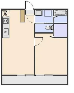 メゾンアクール【2階】の間取り