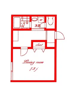ファボーレ岸根公園【1階】の間取り