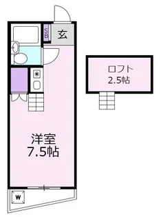 トラッドハウス西早稲田【2階】の間取り