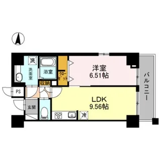 シャルム亀戸【6階】の間取り